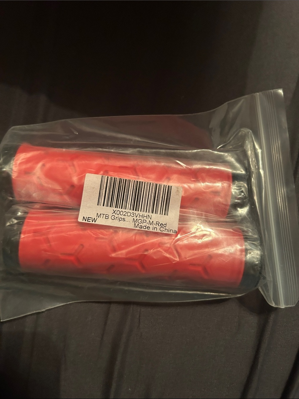 Mountain Bike Grips - Red